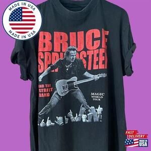 Bruce Shirt Springsteen Tshirt Classic